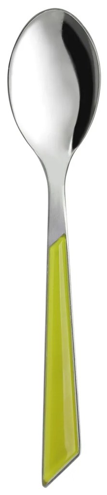 Cucchiaio Mirror verde in acciaio inox