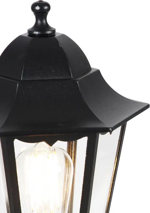 Lanterna da terra da esterno nera 120 cm IP44 - Havana