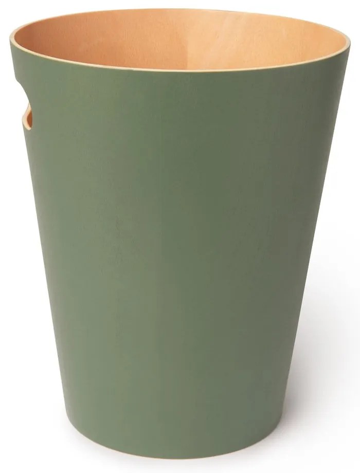 Cestino per la spazzatura verde 7,5 l Woodrow – Umbra