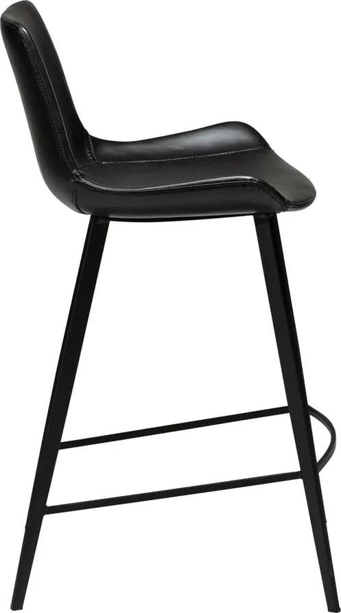 Sedia da bar in similpelle nera DAN-FORM Danimarca , altezza 91 cm Hype - DAN-FORM Denmark