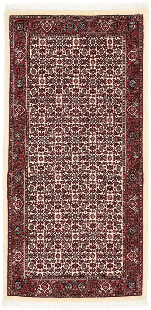 Bidjar Tappeto 140x70 (Iran) Annodato A Mano