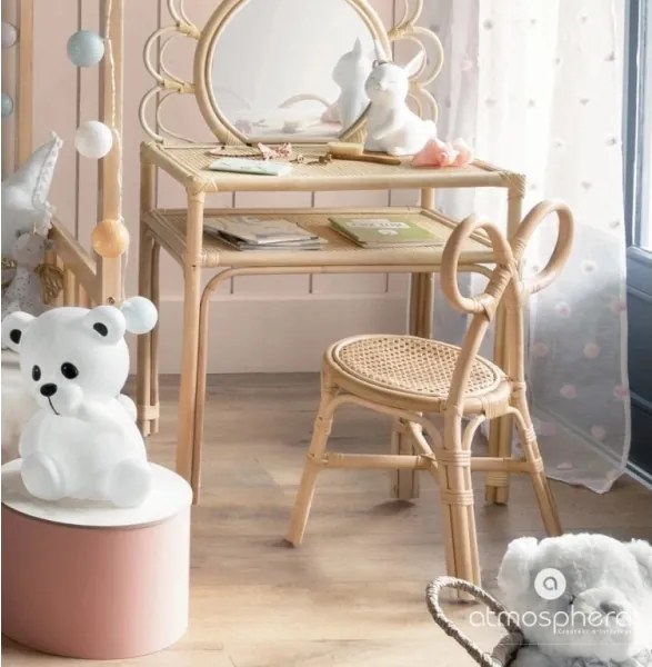 Atmosphera - Luce notturna LED per bambini TEDDY LED/3xAA bianca