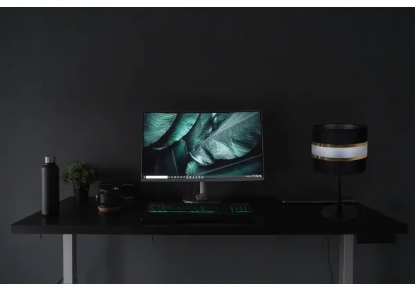 Lampada da tavolo CORAL 1xE27 / 60W / 230V nera