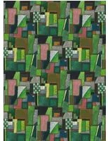 Designers Guild Tapete Raku Patchwork - Emerald