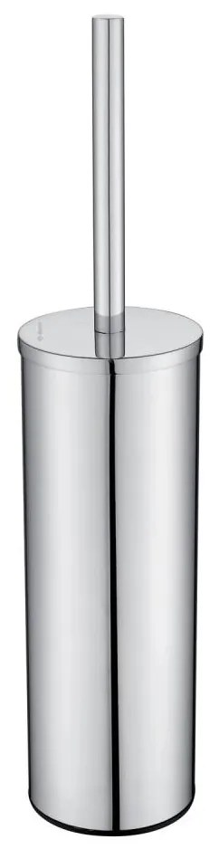 Deante ADR_0712 - Scopino da bagno rotondo indipendente, cromato lucido