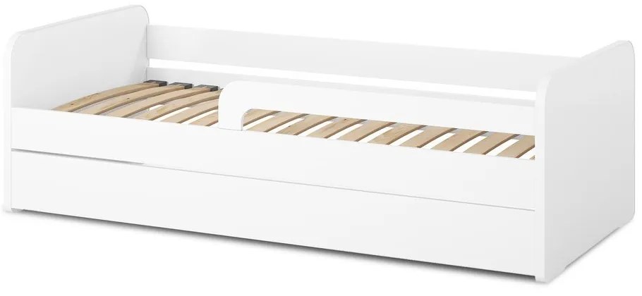 Letto da bambini bianco con rete inclusa 80x200 cm Duuli – ELTAP