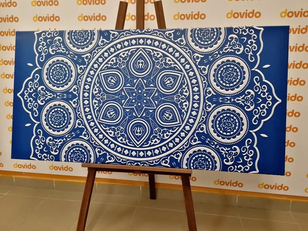 Stampa su tela – Mandala etnica delicata