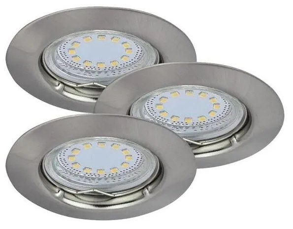 Rabalux 1163 - SET 3xLED Lampada da incasso LITE 3xGU10/3W/230V