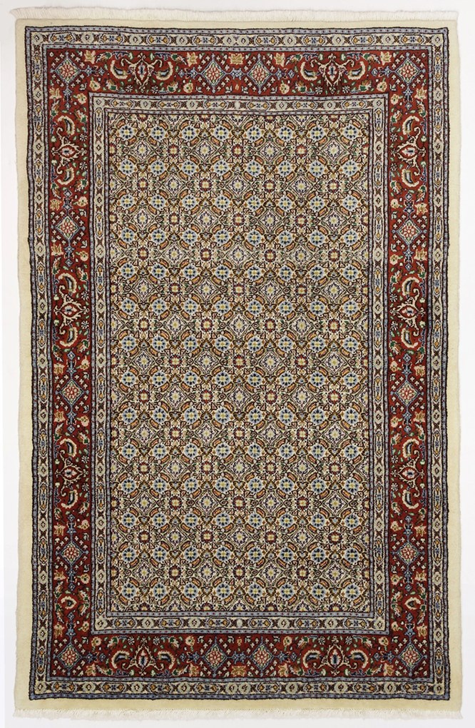 Moud Tappeto persiano 150x100 (Iran) Annodato A Mano