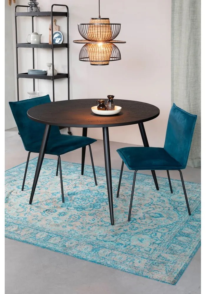 Tavolo da pranzo rotondo in legno di teak ø 110 cm Mo - White Label