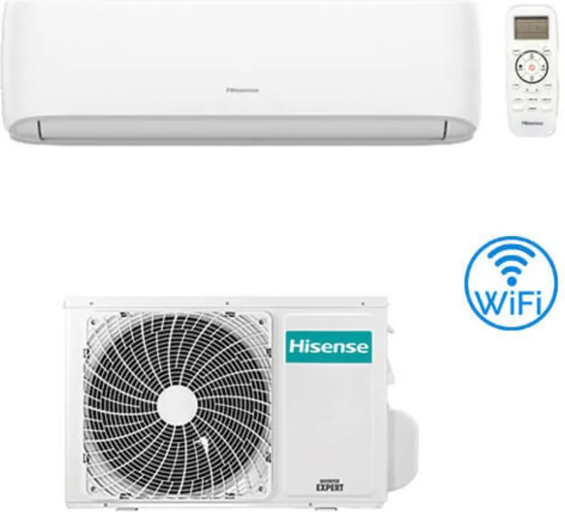 Climatizzatore Condizionatore Hisense New Hi Comfort Wifi 9000 BTU CF25YR4BG INVERTER Classe A++/A+