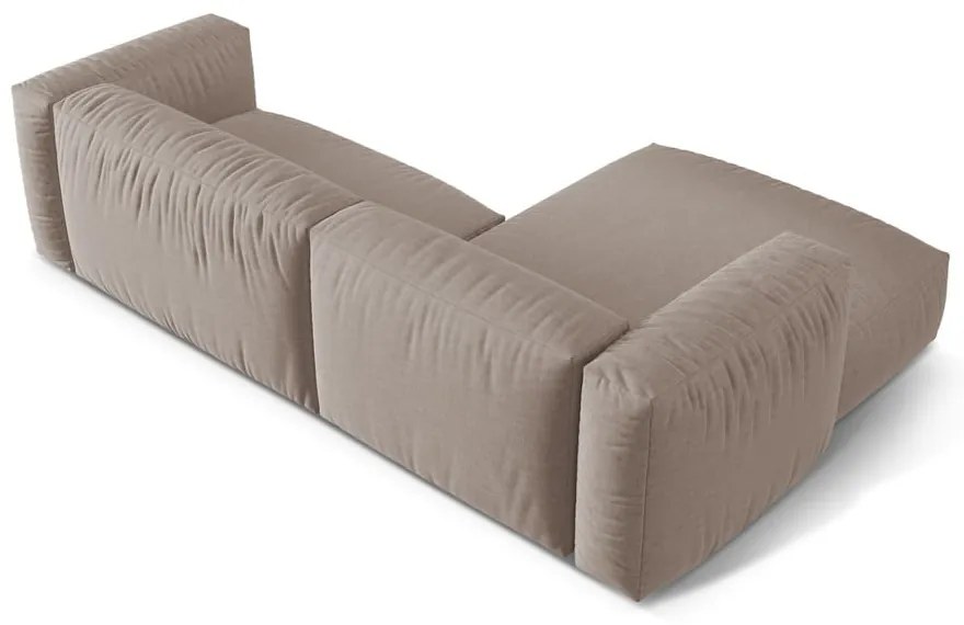 Divano angolare componibile beige (angolo sinistro) Martina - Micadoni Home