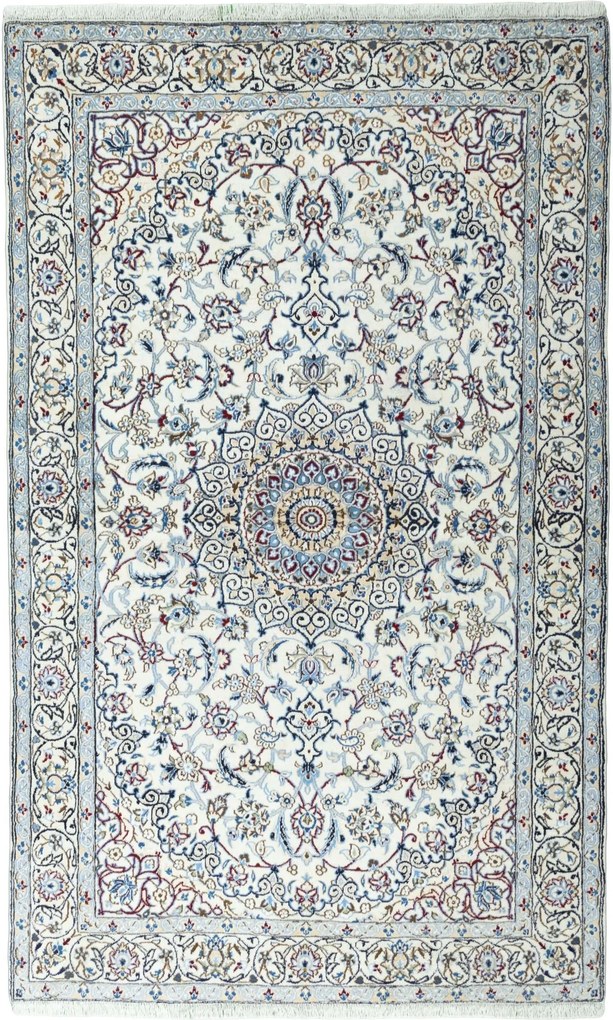 Nain Tappeto 150 x 240 Beige (Iran) Annodato A Mano