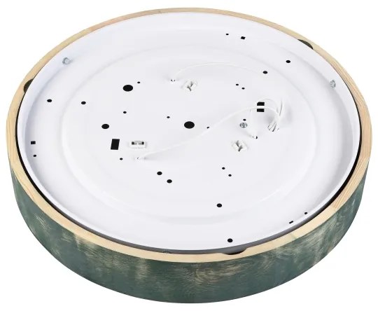 Brilagi - Plafoniera PINO 3xE27/15W/230V pino/verde Ø 47,5 cm
