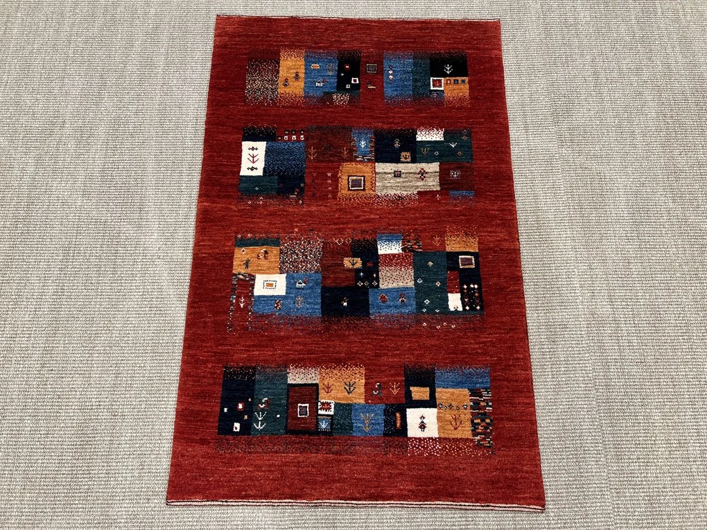 Loribaft Tappeto persiano 80x120 (Iran) Annodato A Mano