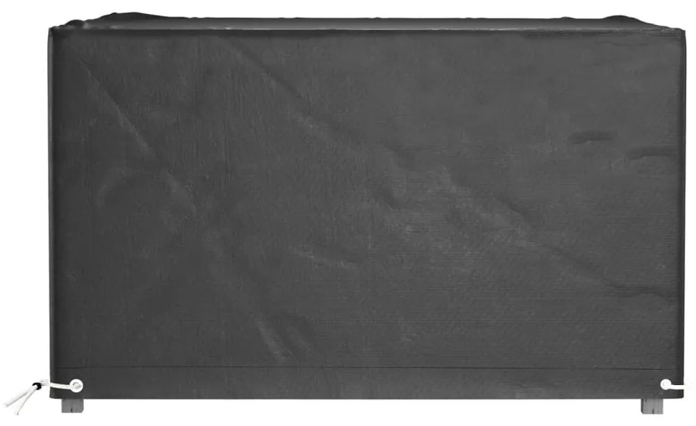 Copertura mobili da giardino 8 occhielli 125x125x75cm quadrata
