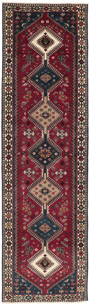 Yalameh Tappeto 80x290 (Iran) Annodato A Mano