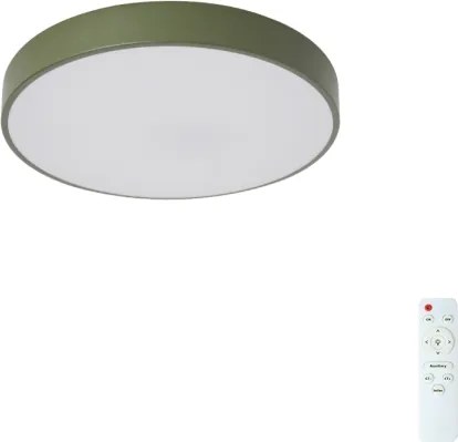 Brilagi - plafoniera LED dimmerabile POOL LED/36W/230V 3000-6000K 30 cm verde + telecomando