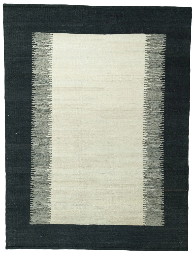 Kilim Tappeto 160 x 210 Beige (Tacchino) Tessuto A Mano