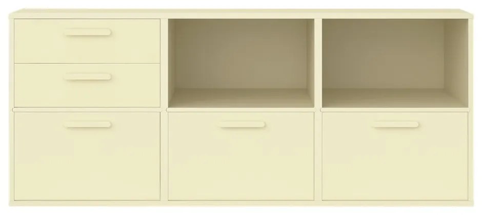 Cassettiera a muro gialla Keep by Hammel - Hammel Furniture
