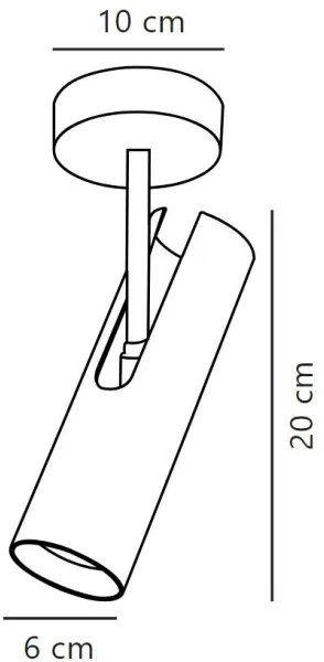 DFTP by Nordlux - Faretto MIB 1xGU10/8W/230V nero
