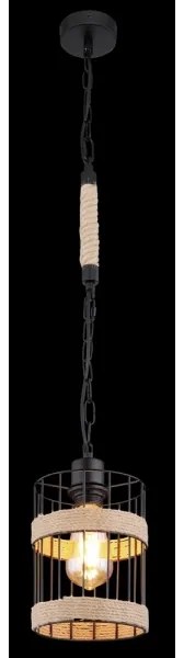 Globo 15673H - Lampadario su catena HALIA 1xE27/60W/230V