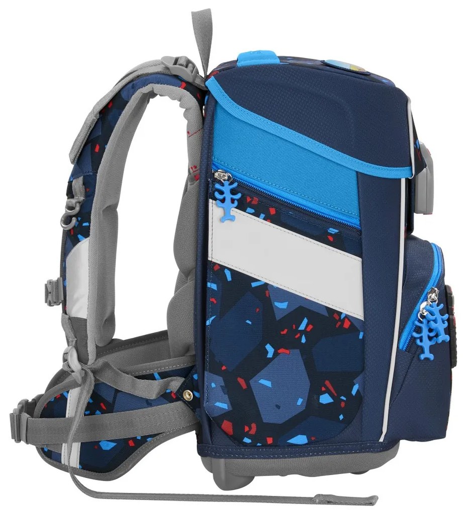 Zaino scuola SPACE - set 5 pezzi, Step by Step Tractor Freddy