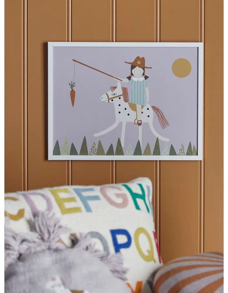 Quadro per bambini 32x42 cm Rosa - Bloomingville Mini