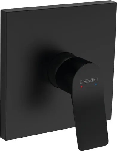 Rubinetto per doccia getto a cascata d'acqua monocomando Vivenis nero opaco HANSGROHE