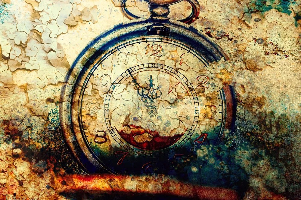 Stampa su tela – Orologi antichi