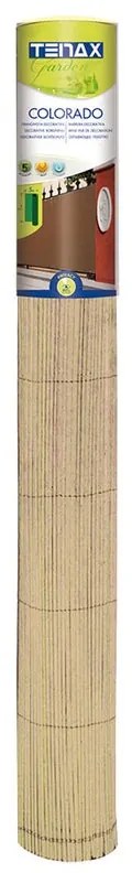 Canniccio doppia vista pvc Colorado marrone L 5 x H 1.5 m