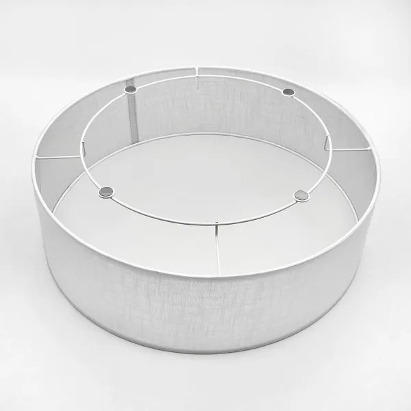 Brilagi - Lampada LED da soffitto BELLADONNA 2xE27/15W/230V Ø40 cm bianco/noce