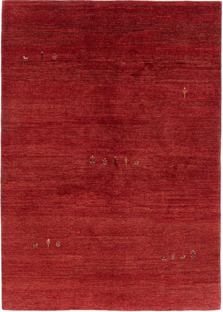 Gabbeh Tappeto persiano 210 x 290 Rosso (Iran) Annodato A Mano