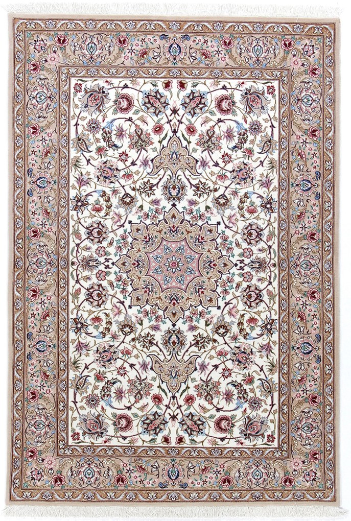 Isfahan Tappeto persiano 100 x 160 (Iran) Annodato A Mano