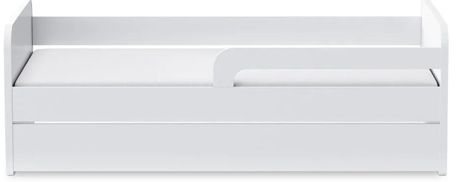 Letto da bambini bianco con materasso e rete inclusi 80x200 cm Duuli – ELTAP