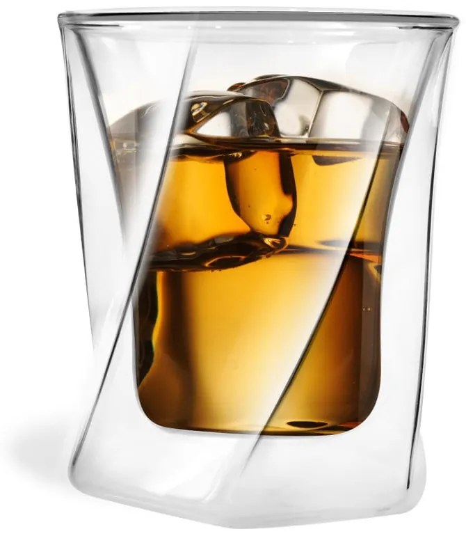 Bicchiere da whisky a doppia parete , 300 ml - Vialli Design