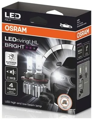 Lampadina per Auto Osram LEDriving HL Bright H13 15 W 12 V 6000 K