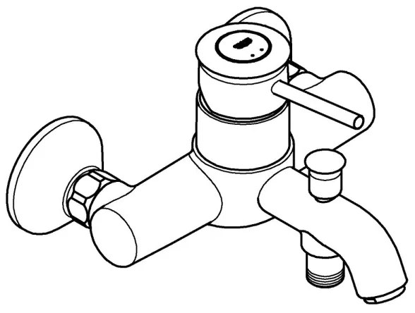 GROHE 23787000 - Miscelatore per vasca START CLASSIC DN 15 cromo lucido