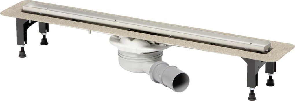 Viega Advantix canalina lineare 75 cm acciaio 753207