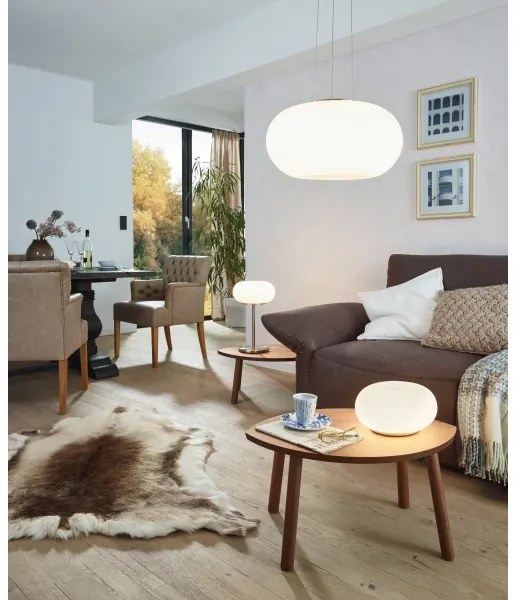 EGLO 86815 - Lampadario a sospensione con filo OPTICA 2xE27/60W