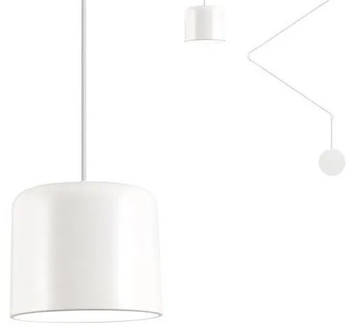 Redo 01-1821 - Lampadario a sospensione con filo DODO 1xE27/15W/230V ragno bianco