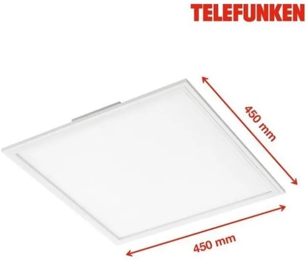 Telefunken 308806TF - Pannello a plafone LED con sensore LED/25W/230V 4000K