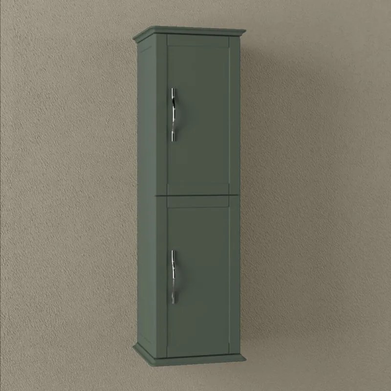 Colonna per mobile bagno Tiffany BADEN HAUS 2 ante P 32 x L 34 x H 114 cm verde mdf