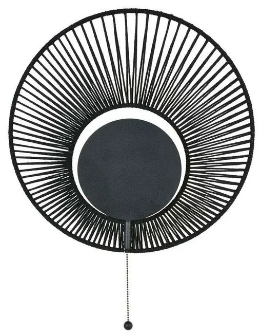 Oyster Applique da Parete Nero - Forestier