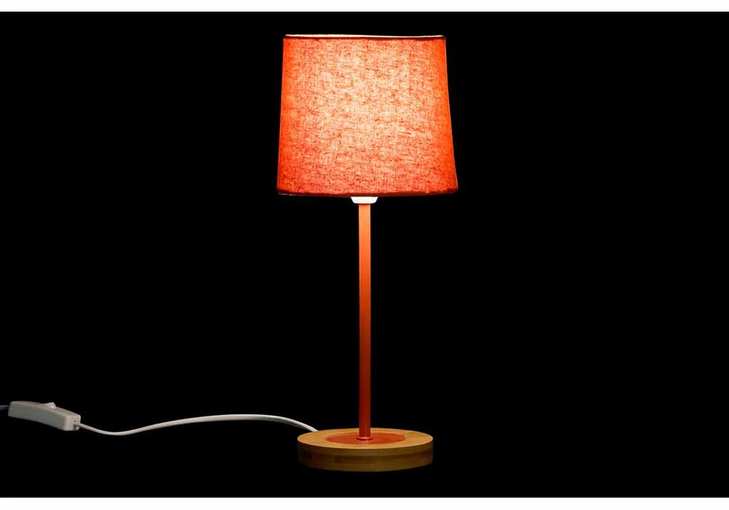 Lampada da tavolo DKD Home Decor Legno 25 W (15 x 15 x 36 cm) (4 Unità)