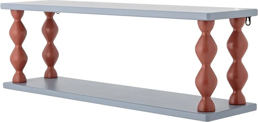 Mensola per bambini blu con ripiani multipli 80 cm Bibiola – Bloomingville Mini