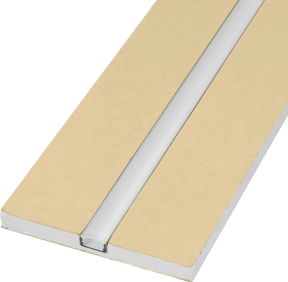 Cartongesso tipo "X" con Profilo in alluminio - Resistente all'Umidità