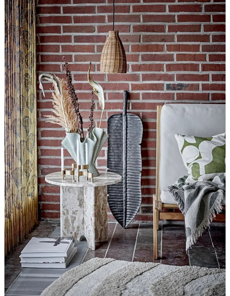 Tavolino rotondo in marmo ø 46 cm Jasmia - Bloomingville