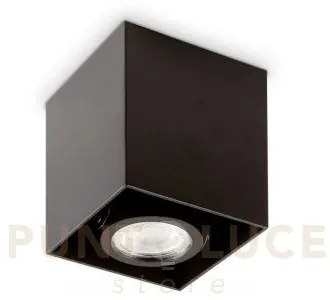 Lampada da soffitto mood pl1 d09 square nero