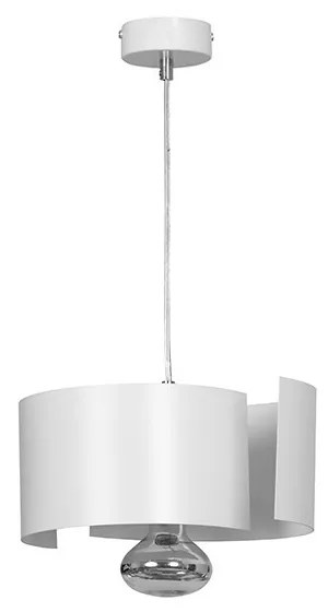 Lampada a Sospensione VIXON 1 White o Black Colore del corpo Bianco